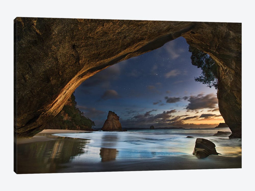 Cathedral Cove by Yan Zhang 1-piece Canvas Artwork