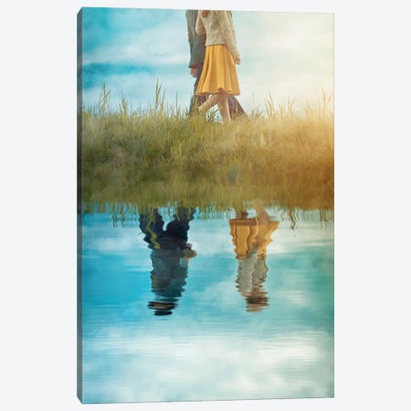 One Couple, Two Direction Canvas Print #OXM4514} by Ildiko Neer Canvas Print