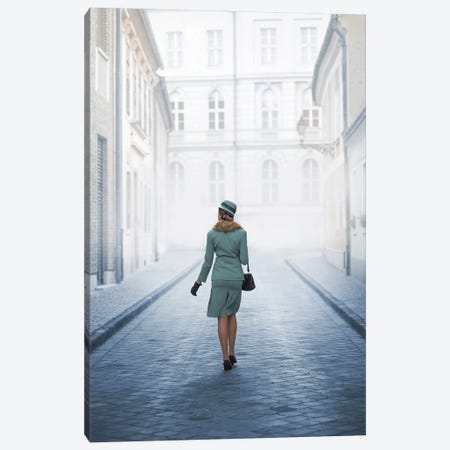Walk Like A Lady Canvas Print #OXM4516} by Ildiko Neer Canvas Print