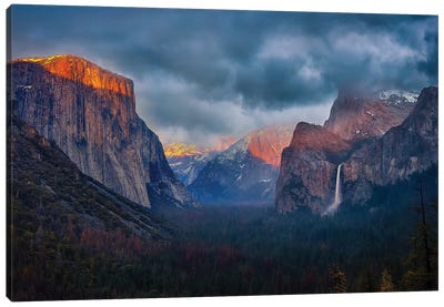 The Yin And Yang Of Yosemite Canvas Art Print