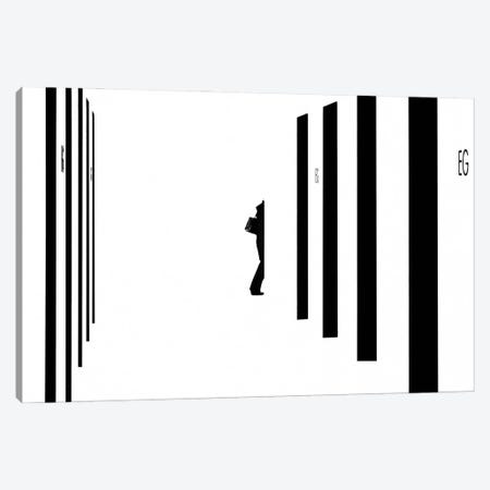 Barcode Canvas Print #OXM475} by Andreas Bauer Canvas Artwork