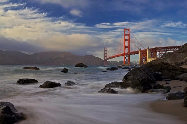 San Francisco: Golden Gate Bridge by Evgeny Vasenev
