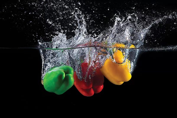 Foodie: Paprika Splash by Mogyorosi Stefan