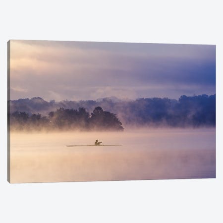 Morning Exercise Canvas Print #OXM5025} by Austin Canvas Wall Art