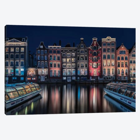 Amsterdam Colors Canvas Print #OXM5128} by Fran Osuna Canvas Artwork