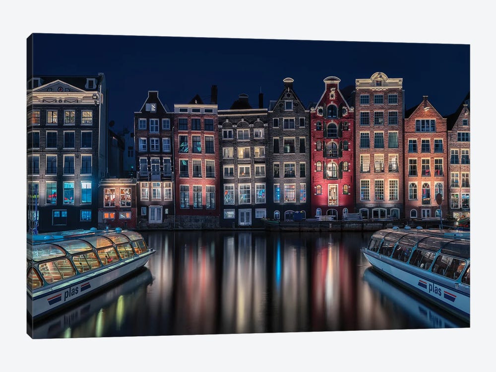 Amsterdam Colors by Fran Osuna 1-piece Canvas Wall Art