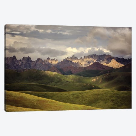 Tibetan Plateau Canvas Print #OXM5187} by James Yu Canvas Art Print