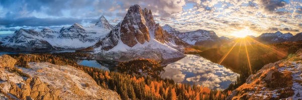 Snowy Mountains: Heaven On Earth by Michael Zheng