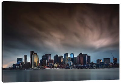 Boston Skyline Canvas Art Print