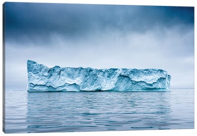 Rothko Berg Canvas Art Print - Glacier & Iceberg Art