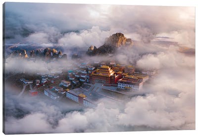 The Hall Of Ling Xiao Canvas Art Print