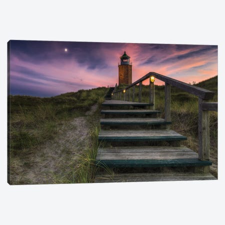 Way To Lighthouse Canvas Print #OXM5424} by Thomas Siegel Canvas Artwork