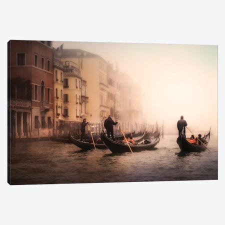 Foggy Venice Canvas Print #OXM5447} by Ute Scherhag Canvas Wall Art
