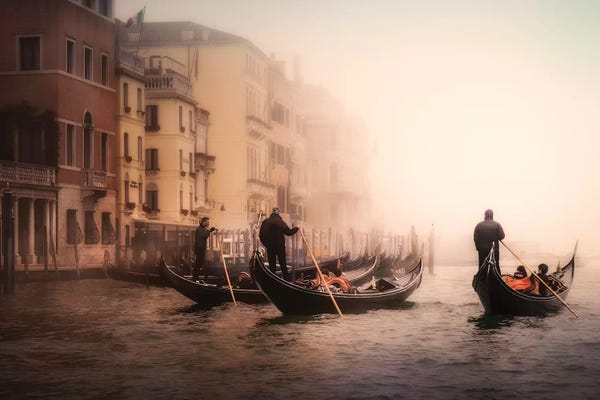 Venice: Foggy Venice by Ute Scherhag