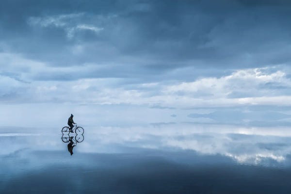 Minimalist Photography: Walking In The Sky by Alexandr Kukrinov
