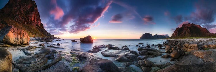 Utakleiv Sunset by Dr. Nicholas Roemmelt wall art