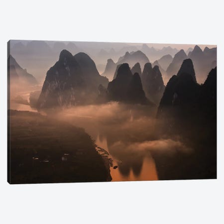 Hills Of The Gods Canvas Print #OXM5574} by Gunarto Song Canvas Art