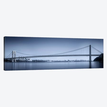 George Washington Bridge Canvas Print #OXM5630} by Menghuailin Canvas Artwork