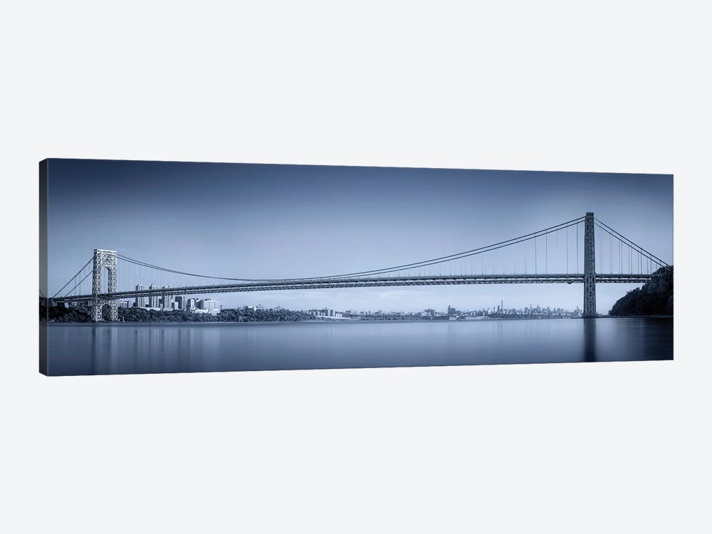 George Washington Bridge by Menghuailin 1-piece Canvas Wall Art