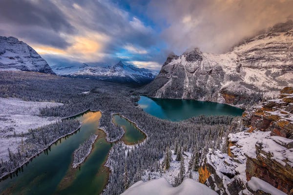 Michael Zheng: Lake Ohara by Michael Zheng