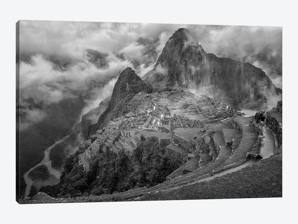 Fog In The Machu Picchu 1-piece Canvas Art Print