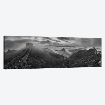Misty Morning At Great Wall Canvas Print #OXM5721} by Yan Zhang Canvas Art