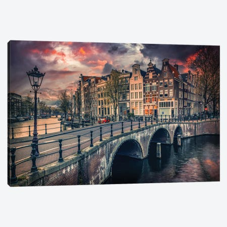 Amsterdam Canvas Print #OXM5776} by Adrian Popan Canvas Wall Art