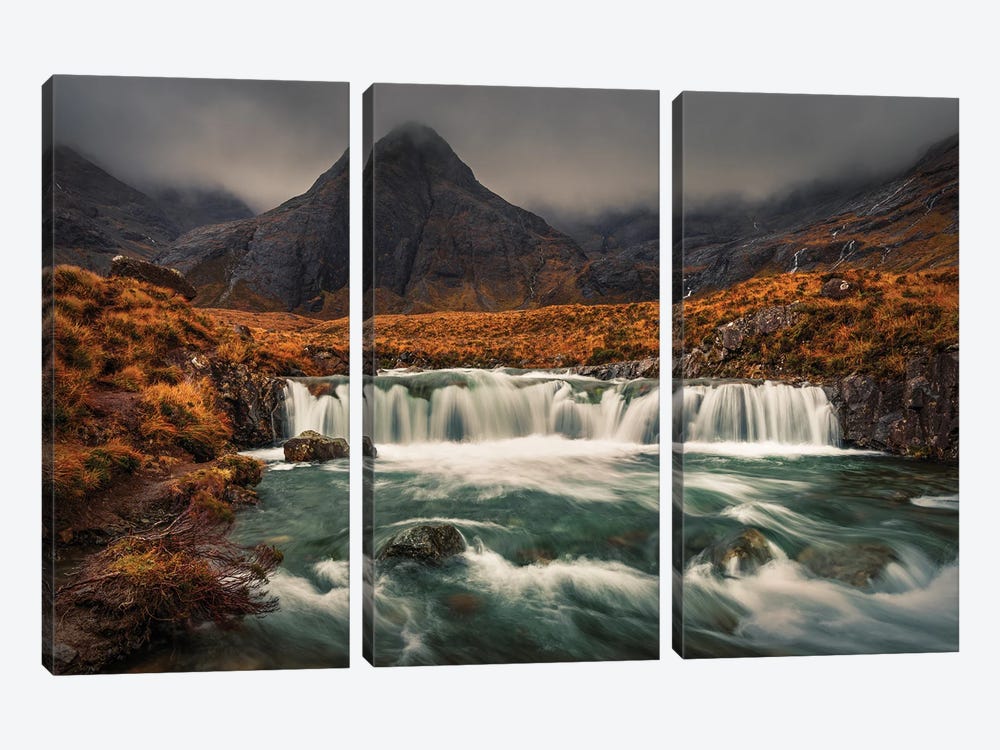 Visions Of Scotland I by Adrian Popan 3-piece Canvas Art