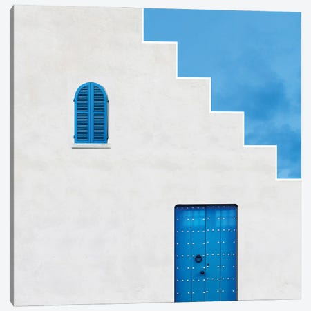Life In Blue Canvas Print #OXM5797} by Alfonso Novillo Canvas Artwork