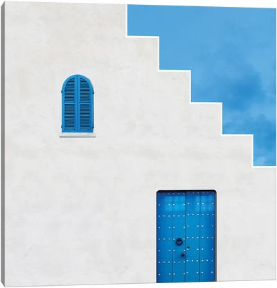 Life In Blue Canvas Art Print