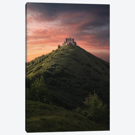The Castle On The Hill Canvas Print #OXM5803} by Andrea Zappia Art Print