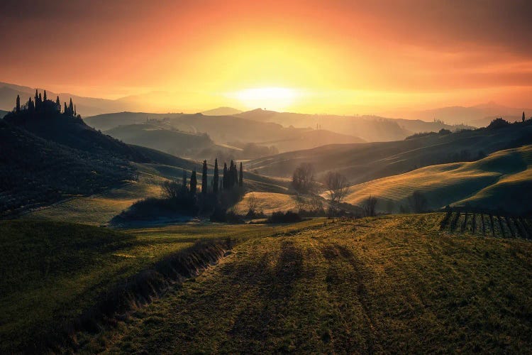 Val D'Orcia In The Morning