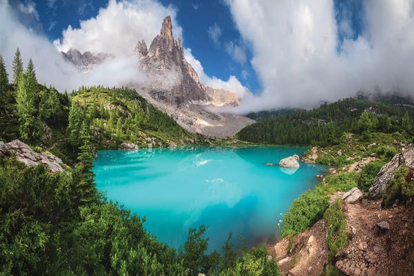 Venice: Veneto - Lago Di Sorapis Panorama by Jean Claude Castor