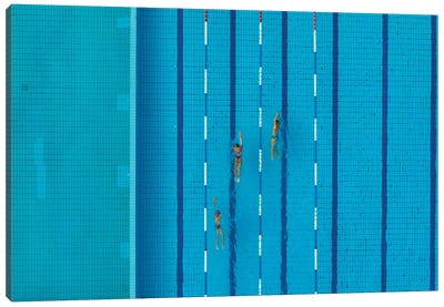 Swimming Pool Canvas Art Print
