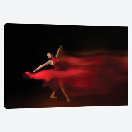 Flow Of Dance Canvas Print #OXM6074} by Rob Li Canvas Print