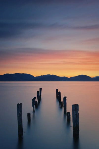 Lake Sunrises & Sunsets: Sunrise On The Lake by Simon Rohl