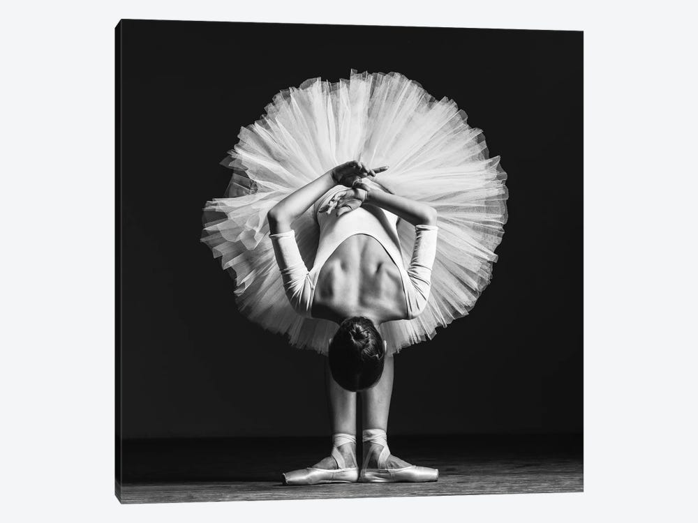 Ballerina At Class by Alexander Yakovlev 1-piece Canvas Print