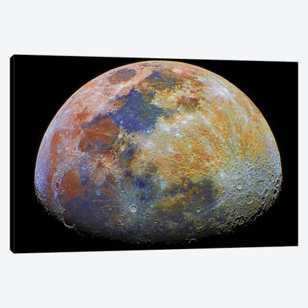 Mineral Moon Canvas Print #OXM6396} by Alberto Ghizzi Panizza Canvas Wall Art
