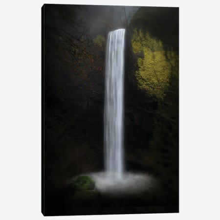 Latourell Falls Canvas Print #OXM6468} by Shenshen Dou Canvas Print