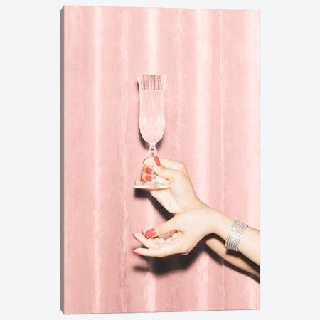 Here's To Pink I Canvas Print #OXM6494} by 1x Studio Art Print