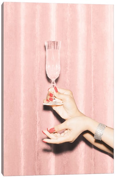 Here's To Pink I Canvas Art Print