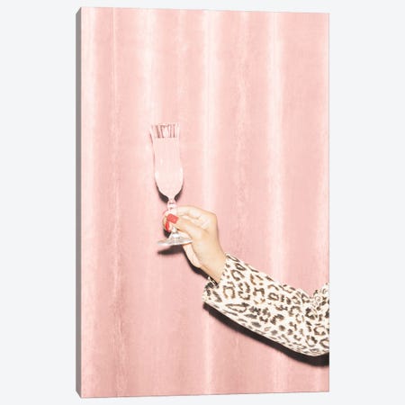 Here's To Pink IV Canvas Print #OXM6496} by 1x Studio Canvas Art Print