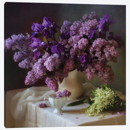 May bouquets Canvas Print #OXM6527} by Tatiana Skorokhod Art Print