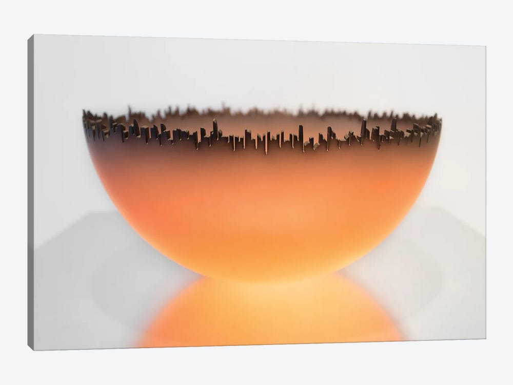 Bowl by Aidong Ning 1-piece Canvas Wall Art