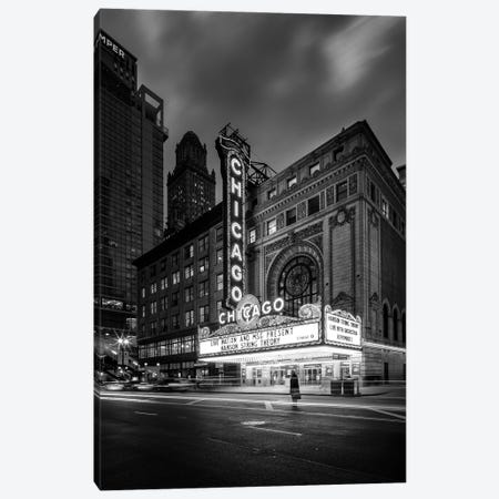 Leaving The Theater Canvas Print #OXM6608} by Christopher Budny Art Print