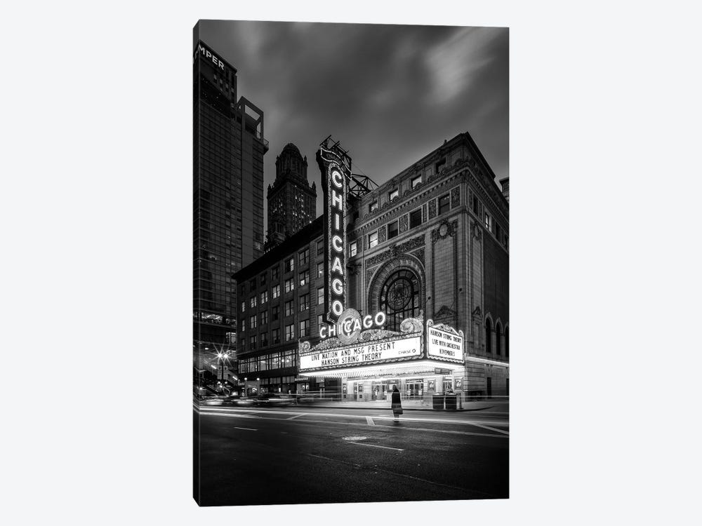 Leaving The Theater by Christopher Budny 1-piece Canvas Print