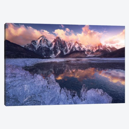 Ice And Fire Canvas Print #OXM6653} by HAO FENG Canvas Art