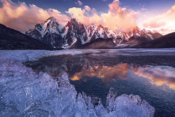 Fire & Ice: Ice And Fire by HAO FENG