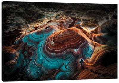 Landscape Of Mars Canvas Art Print - Mars Art