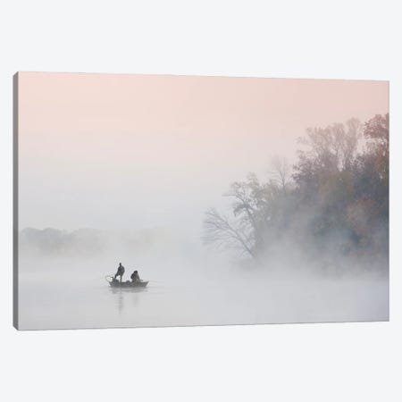 Foggy Morning Canvas Print #OXM6742} by Mountain Cloud Canvas Artwork